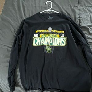 Black Baylor Bears National Championship Long Sleeve